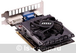   MSI GeForce GT 630 810Mhz PCI-E 2.0 1024Mb 1000Mhz 128 bit DVI HDMI HDCP (N630GT-MD1GD3)  2