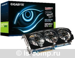   Gigabyte GeForce GTX 680 1071Mhz PCI-E 3.0 2048Mb 6008Mhz 256 bit 2xDVI HDMI HDCP (GV-N680OC-2GD)  2