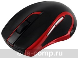   Oklick 620 LW Wireless Optical Mouse Black-Red (620LW Black/Red)  2