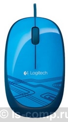   Logitech Mouse M105 Blue USB (910-003119)  1