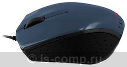   Oklick 525 XS Optical Mouse Blue-Black USB (525XS Blue/Black)  2