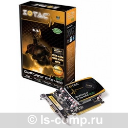   Zotac GeForce GTS 450 600Mhz PCI-E 2.0 2048Mb 1333Mhz 128 bit DVI HDMI HDCP (ZT-40509-10L)  2