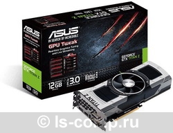   Asus GeForce GTX TITAN Z 705Mhz PCI-E 3.0 12288Mb 7000Mhz 768 bit 2xDVI HDMI HDCP (GTXTITANZ-12GD5)  3