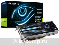   Gigabyte GeForce GTX 680 1006Mhz PCI-E 3.0 2048Mb 6008Mhz 256 bit 2xDVI HDMI HDCP (GV-N680D5-2GD-B)  2