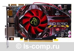   XFX Radeon HD 5750 740 Mhz PCI-E 2.0 512 Mb 4800 Mhz 128 bit 2xDVI HDMI HDCP (HD-575X-YHDA)  1