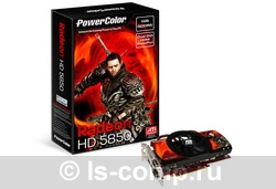   PowerColor Radeon HD 5850 725 Mhz PCI-E 2.1 1024 Mb 4000 Mhz 256 bit 2xDVI HDMI HDCP Cool2 (AX5850 1GBD5-DH)  2