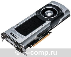   Asus GeForce GTX TITAN Black 889Mhz PCI-E 3.0 6144Mb 7000Mhz 384 bit 2xDVI HDMI HDCP (GTXTITANBLACK-6GD5)  2