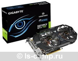   Gigabyte GeForce GTX 760 1033Mhz PCI-E 3.0 2048Mb 6008Mhz 256 bit 2xDVI HDMI HDCP (GV-N760WF2OC-2GD)  3