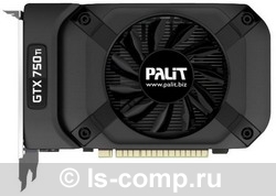   Palit GeForce GTX 750 Ti 1085Mhz PCI-E 3.0 2048Mb 5500Mhz 128 bit DVI Mini-HDMI HDCP (NE5X75TS1341-1073F)  1