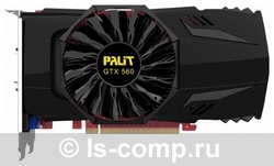   Palit GeForce GTX 560 810Mhz PCI-E 2.0 2048Mb 4008Mhz 256 bit 2xDVI HDMI HDCP (NE5X56001142-1041F)  1