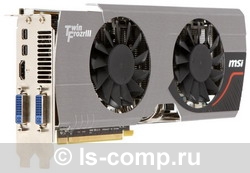   MSI Radeon HD 6950 850Mhz PCI-E 2.1 1024Mb 5200Mhz 256 bit 2xDVI HDMI HDCP (R6950 TWIN FROZR III1GD5 PE/OC)  2