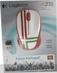   Logitech Wireless Mouse M235 Green-Red USB (910-004036)  3