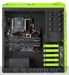   Cooler Master HAF X NVIDIA edition (NV-942) Black/green (NV-942-KKN1-GP)  2