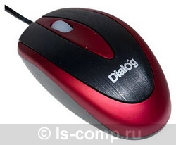   Dialog MOP-12BP Black-Red PS/2 (MOP-12BP)  2