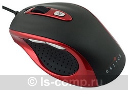   Oklick 404 S Optical Mouse Red-Black USB (404S Red/Black)  1