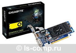   Gigabyte GeForce 210 589 Mhz PCI-E 2.0 512 Mb 800 Mhz 64 bit DVI HDMI HDCP (GV-N210D2-512I)  1