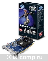   Sapphire Radeon HD 5550 550 Mhz PCI-E 2.0 1024 Mb 800 Mhz 128 bit DVI HDMI HDCP (11170-05-20R)  1