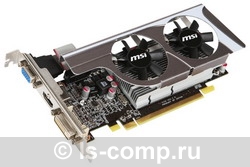   MSI Radeon HD 6570 650Mhz PCI-E 2.1 1024Mb 1800Mhz 128 bit DVI HDMI HDCP (R6570-MD1GD3/LP)  2