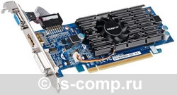   Gigabyte GeForce 210 590Mhz PCI-E 2.0 1024Mb 1200Mhz 64 bit DVI HDMI HDCP (GV-N210D3-1GI)  1