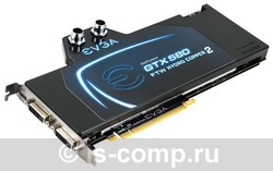   EVGA GeForce GTX 580 772Mhz PCI-E 2.0 3072Mb 4008Mhz 384 bit 2xDVI Mini-HDMI HDCP (03G-P3-1591-ER)  1