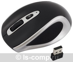   Oklick 404 MW Lite Wireless Optical Mouse Silver-Black USB (33424)  2