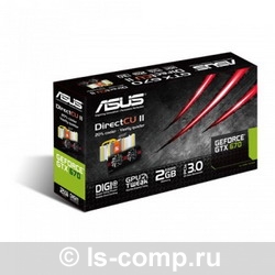   Asus GeForce GTX 670 915Mhz PCI-E 3.0 2048Mb 6008Mhz 256 bit 2xDVI HDMI HDCP (GTX670-DC2-2GD5)  4