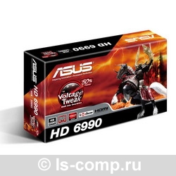   Asus Radeon HD 6990 830Mhz PCI-E 2.1 4096Mb 5000Mhz 512 bit DVI HDCP (EAH6990/3DI4S/4GD5)  2