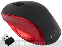   Oklick 412SW Wireless Optical Mouse Black-Red USB (88930)  1