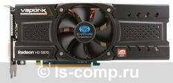   Sapphire Radeon HD 5870 875 Mhz PCI-E 2.0 1024 Mb 5000 Mhz 256 bit 2xDVI HDMI HDCP (11161-03-40R)  1