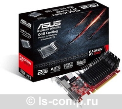   Asus Radeon R7 240 780Mhz PCI-E 3.0 2048Mb 1800Mhz 128 bit DVI HDMI HDCP (R7240-SL-2GD3-L)  4