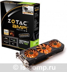   Zotac GeForce GTX 780 1006Mhz PCI-E 3.0 3072Mb 6208Mhz 384 bit 2xDVI HDMI HDCP (ZT-70203-10P)  1