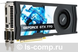   MSI GeForce GTX 770 1072Mhz PCI-E 3.0 2048Mb 7010Mhz 256 bit 2xDVI HDMI HDCP (N770-2GD5/OC)  1