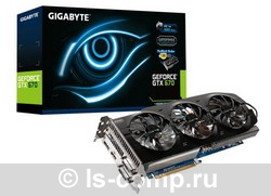   Gigabyte GeForce GTX 670 980Mhz PCI-E 3.0 4096Mb 6008Mhz 256 bit 2xDVI HDMI HDCP (GV-N670OC-4GD)  1