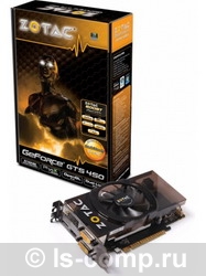   Zotac GeForce GTS 450 810Mhz PCI-E 2.0 512Mb 3608Mhz 128 bit 2xDVI HDMI HDCP (ZT-40504-10L)  1