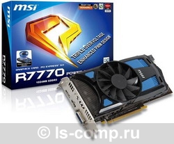   MSI Radeon HD 7770 1100Mhz PCI-E 3.0 1024Mb 4500Mhz 128 bit DVI HDMI HDCP (R7770 Power Edition 1GD5/OC)  3