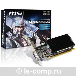   MSI GeForce 8400 GS 567 Mhz PCI-E 512 Mb 800 Mhz 64 bit DVI HDCP (N8400GS-D512H)  3