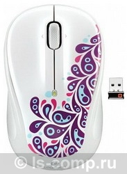   Logitech Wireless Mouse M325 White Paisley White USB (910-003021)  1