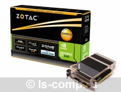   Zotac GeForce GT 640 900Mhz PCI-E 3.0 2048Mb 1066Mhz 128 bit 2xDVI Mini-HDMI HDCP Silent (ZT-60204-20L)  4