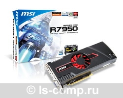   MSI Radeon HD 7950 830Mhz PCI-E 3.0 3072Mb 5000Mhz 384 bit DVI HDMI HDCP (R7950-2PMD3GD5/OC)  3