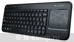   Logitech Wireless Touch Keyboard K400 Black USB (920-003130)  2