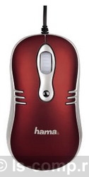   HAMA M454 Optical Mouse Red USB (H-52489)  1