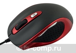   Oklick 404 S Optical Mouse Red-Black USB (404S Red/Black)  3