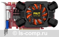   Palit GeForce GTX 560 810Mhz PCI-E 2.0 1024Mb 4020Mhz 256 bit DVI HDMI HDCP (NE5X560THD02-1142F)  1