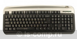   Oklick 300 M Office Keyboard Silver USB+PS/2 (300M-UP-S)  2