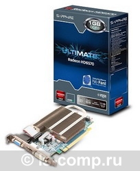   Sapphire Radeon HD 6570 650Mhz PCI-E 2.1 1024Mb 1800Mhz 128 bit DVI HDMI HDCP Silent (11191-05-20G)  1