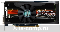   InnoVISION GeForce GTX 570 732Mhz PCI-E 2.0 1280Mb 3800Mhz 320 bit 2xDVI HDMI HDCP (N57V-2DDN-J5KS)  1