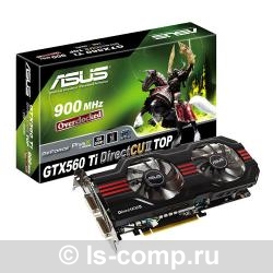   Asus GeForce GTX 560 Ti 830Mhz PCI-E 2.0 2048Mb 4008Mhz 256 bit 2xDVI Mini-HDMI HDCP (ENGTX560 TI DC2/2DI/2GD5)  2