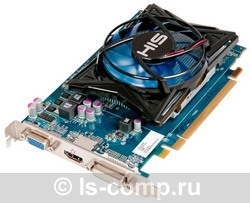   HIS Radeon HD 7750 800Mhz PCI-E 3.0 1024Mb 1600Mhz 128 bit DVI HDMI HDCP (H775FS1GB)  1