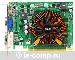   MSI GeForce GT 220 625 Mhz PCI-E 2.0 512 Mb 810 Mhz 128 bit DVI HDMI HDCP Sli (VN220GT-MD512)  2