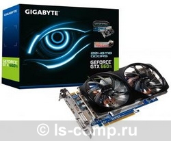   Gigabyte GeForce GTX 660 Ti 1032Mhz PCI-E 3.0 2048Mb 6008Mhz 192 bit 2xDVI HDMI HDCP (GV-N66TOC-2GD)  1